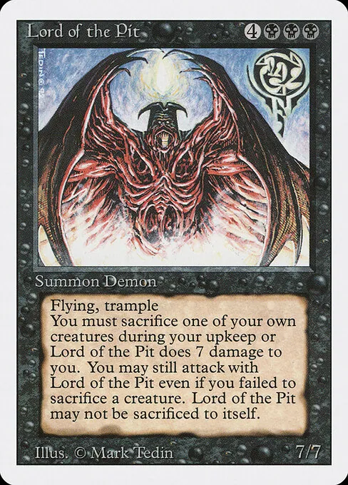 Lord of the Pit 116/321