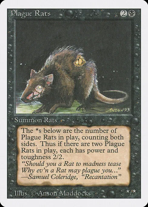 Plague Rats 123/321