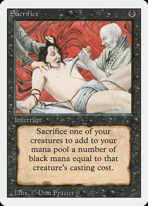 Sacrifice 126/321