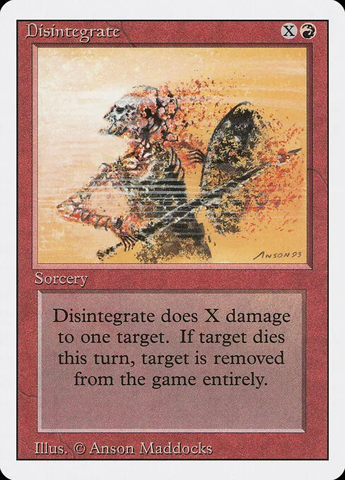 Disintegrate 142/321