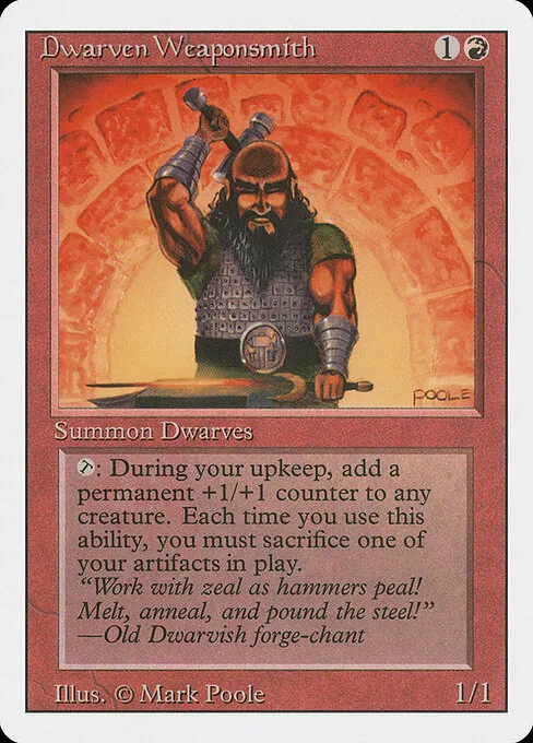 Dwarven Weaponsmith 145/321