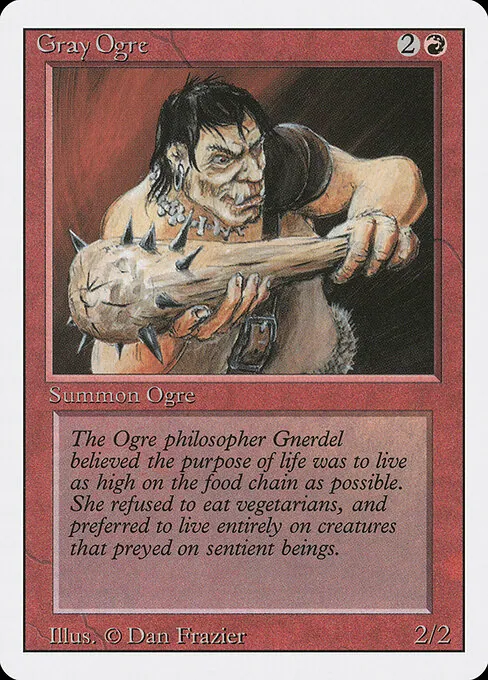 Gray Ogre 157/321