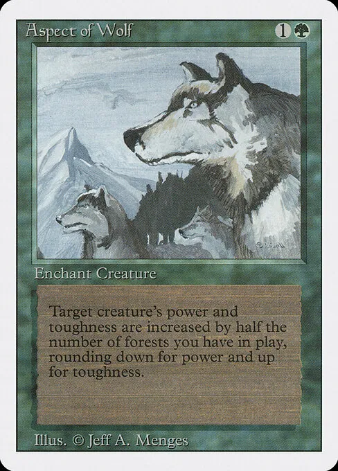 Aspect of Wolf 186/321