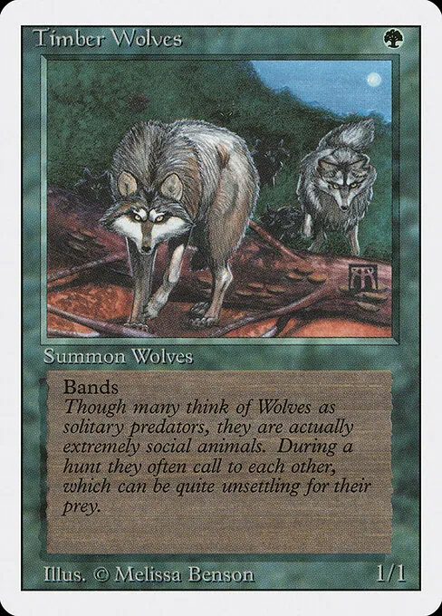 Timber Wolves 219/321