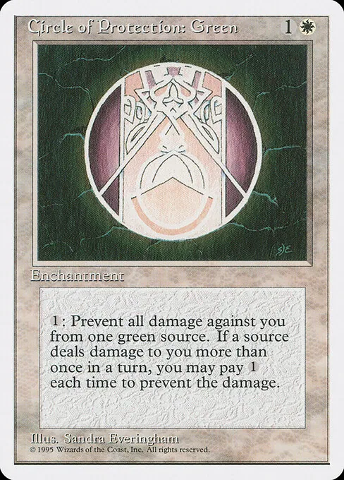 Circle of Protection: Green 016/393