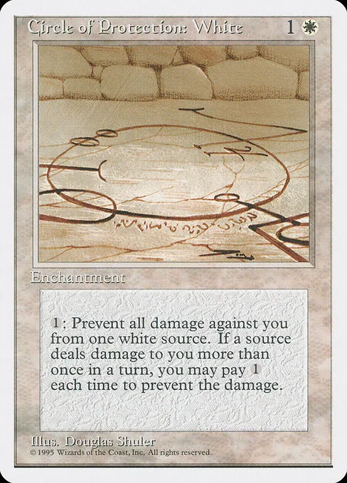 Circle of Protection: White 018/393