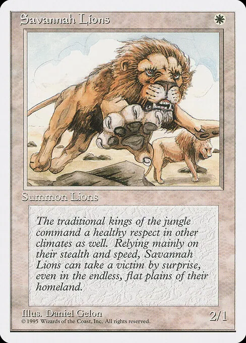 Savannah Lions 048/393