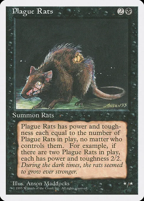 Plague Rats 154/393