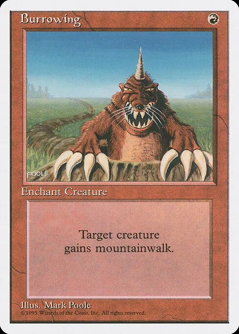 Burrowing 180/393
