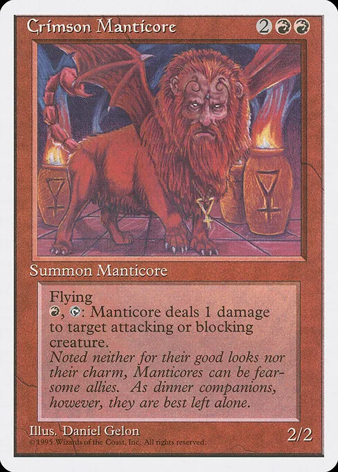 Crimson Manticore 183/393