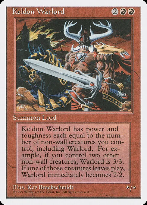 Keldon Warlord 207/393