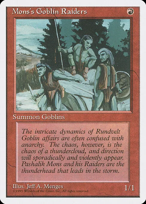 Mons's Goblin Raiders 213/393