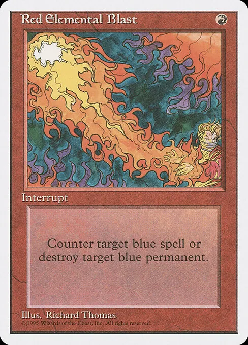 Red Elemental Blast 218/393