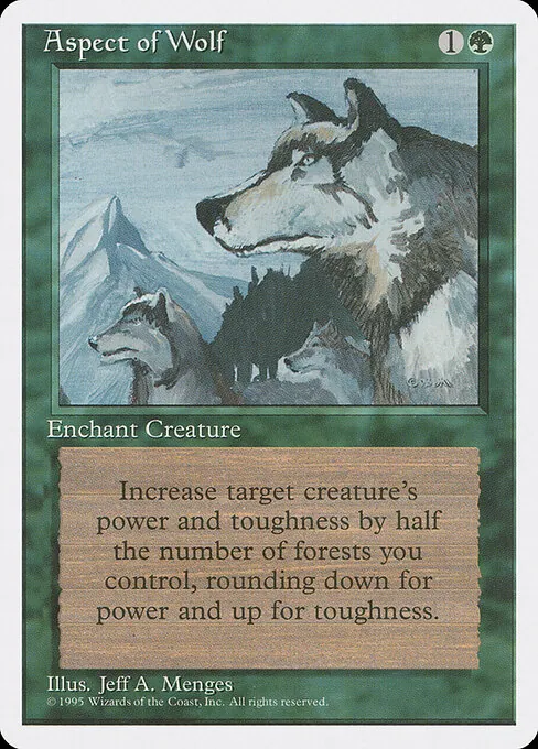 Aspect of Wolf 233/393