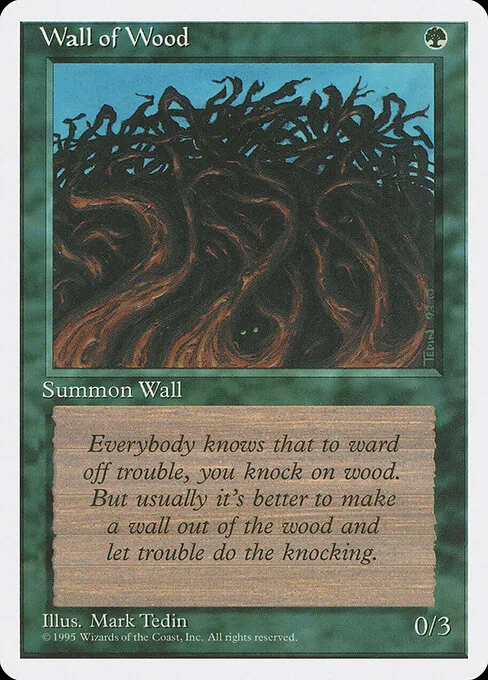 Wall of Wood 284/393