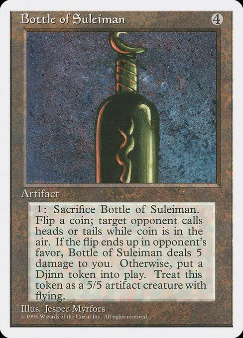 Bottle of Suleiman 301/393