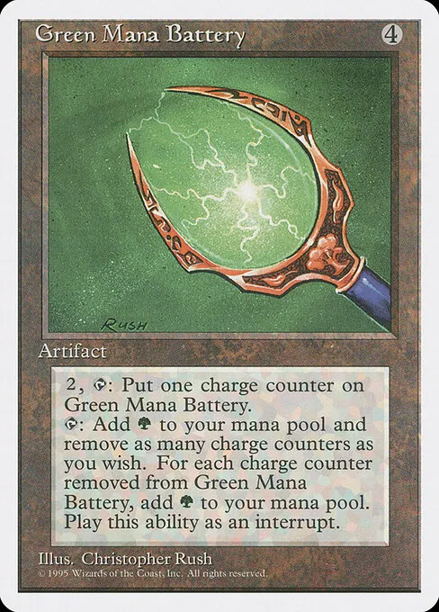 Green Mana Battery 323/393