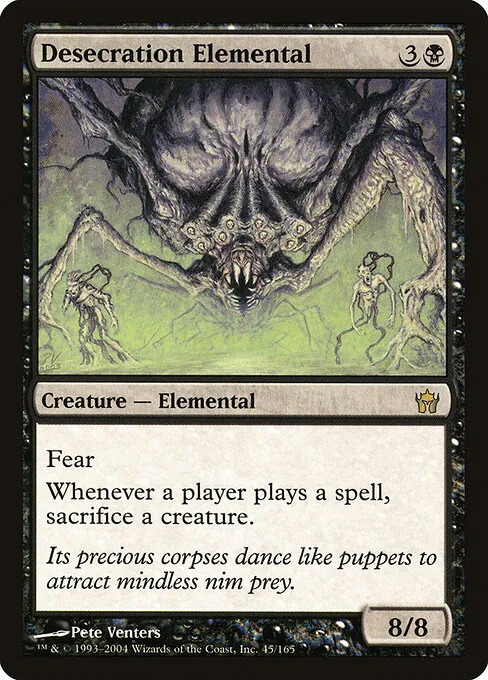 Desecration Elemental 045/165