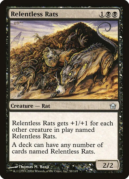 Relentless Rats 058/165