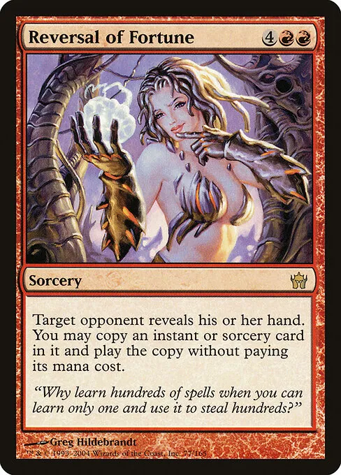Reversal of Fortune 077/165