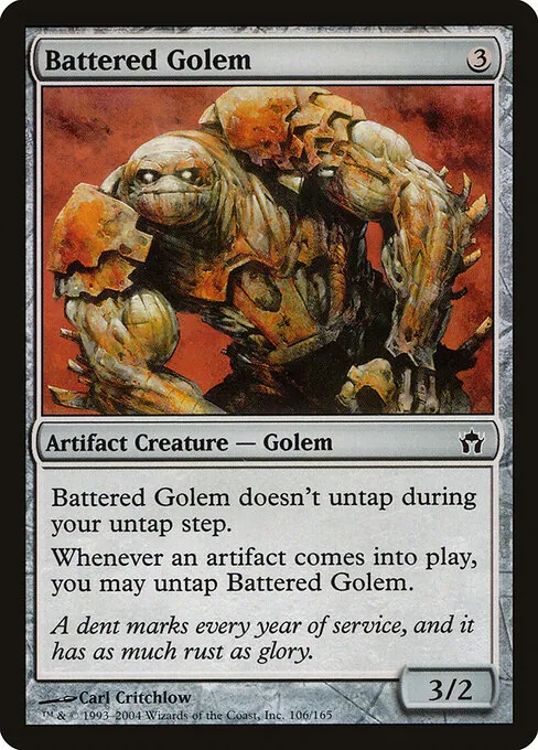 Battered Golem 106/165