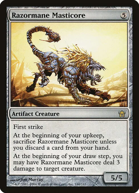 Razormane Masticore 146/165