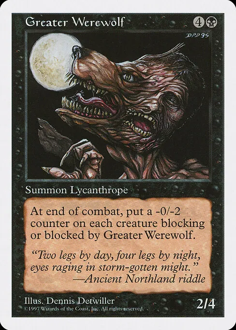 Greater Werewolf 166/469