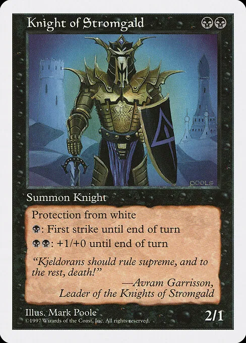 Knight of Stromgald 171/469