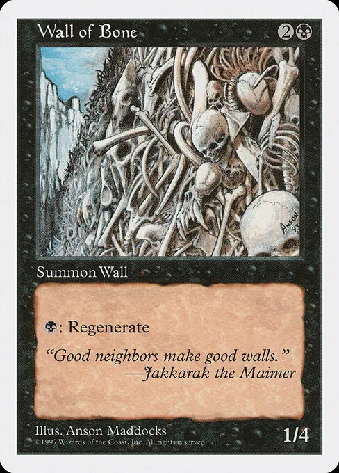 Wall of Bone 203/469