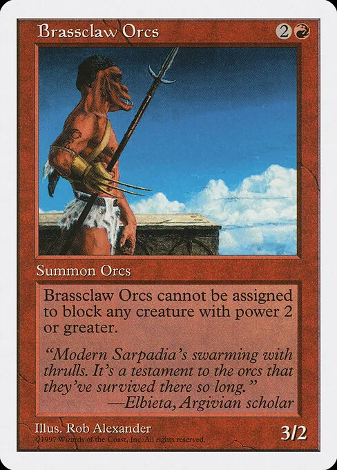 Brassclaw Orcs 213/469
