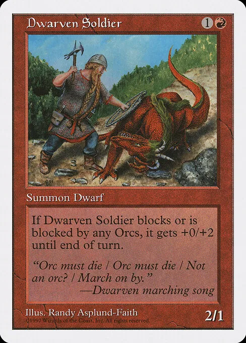 Dwarven Soldier 221/469