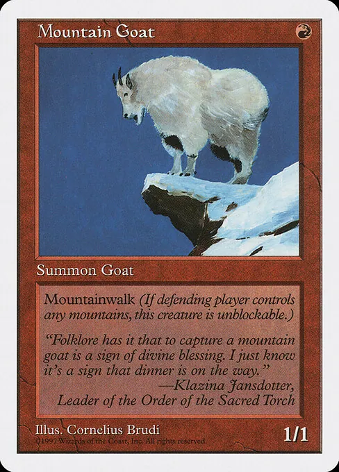 Mountain Goat 252/469