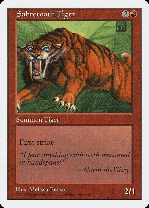 Sabretooth Tiger 264/469