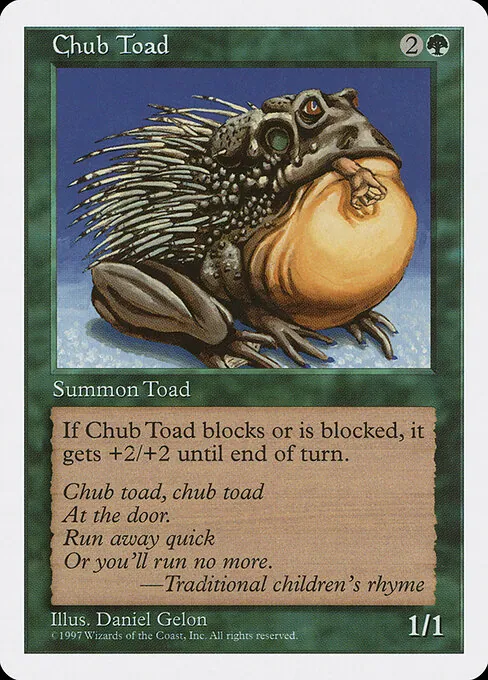 Chub Toad 283/469