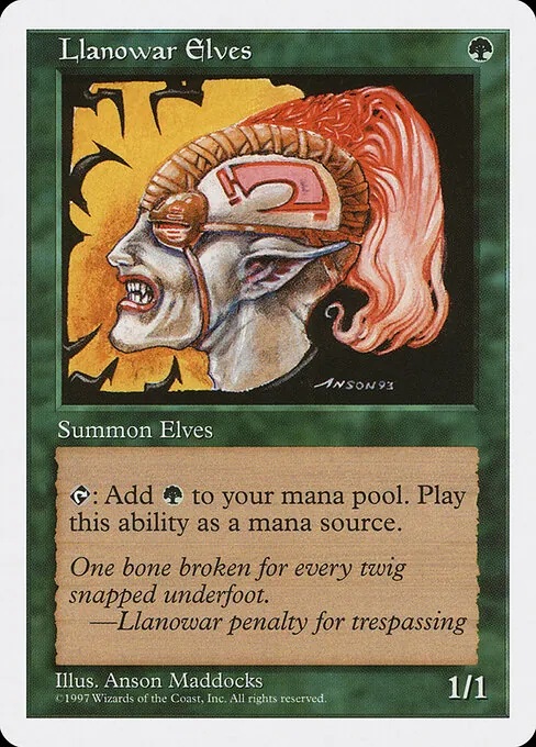 Llanowar Elves 313/469