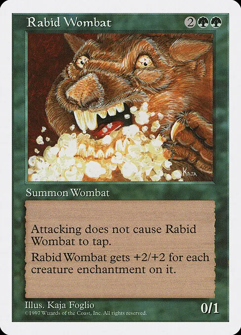 Rabid Wombat 319/469