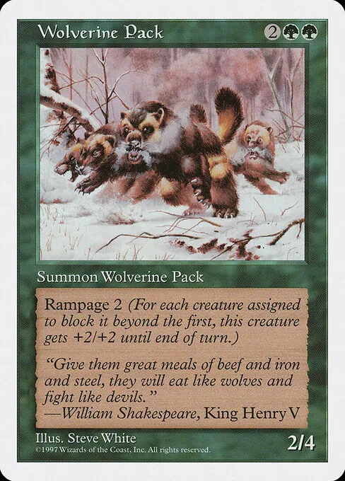 Wolverine Pack 344/469