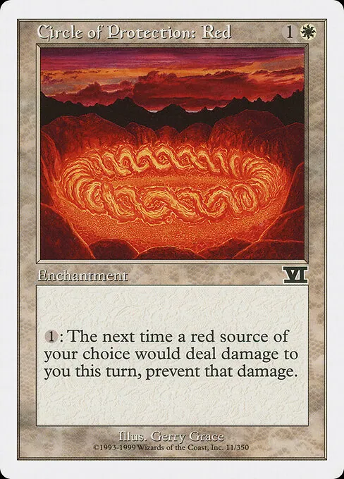 Circle of Protection: Red 011/350