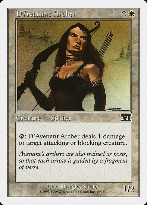 D'Avenant Archer 015/350