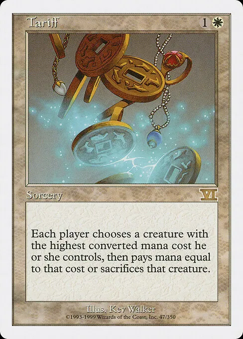 Tariff 047/350