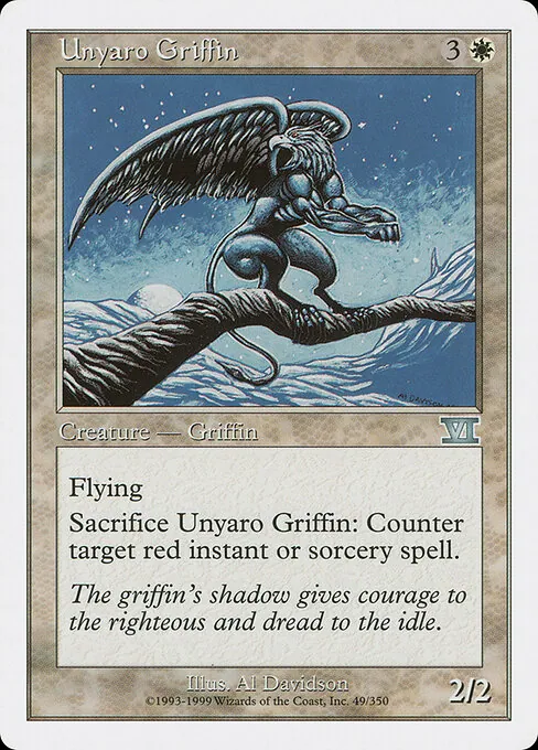 Unyaro Griffin 049/350