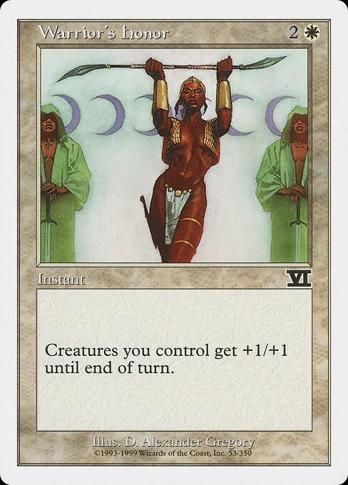 Warrior's Honor 053/350