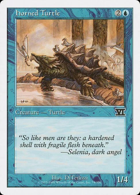Horned Turtle 074/350