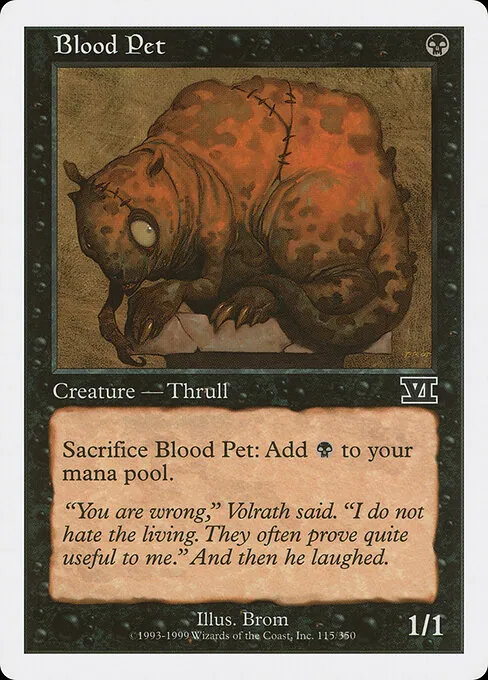 Blood Pet 115/350