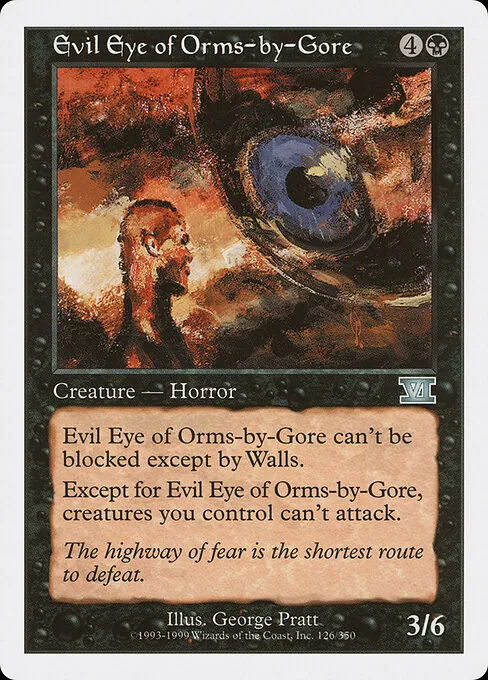 Evil Eye of Orms-by-Gore 126/350