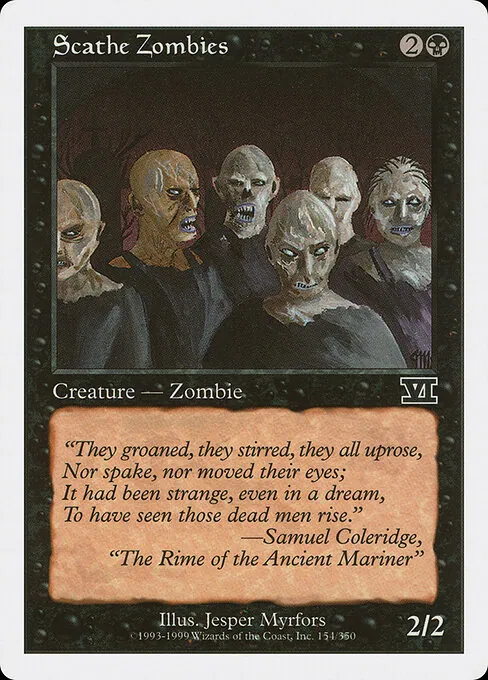 Scathe Zombies 154/350