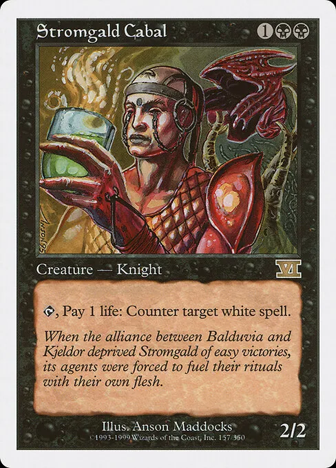 Stromgald Cabal 157/350
