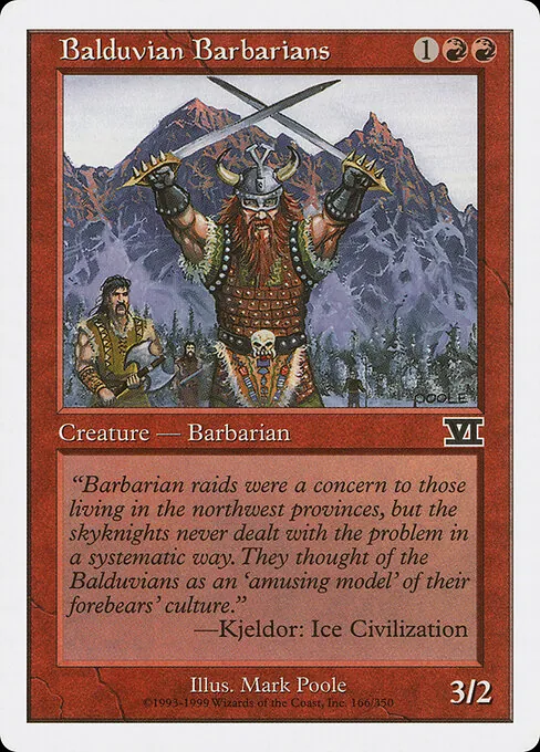 Balduvian Barbarians 166/350