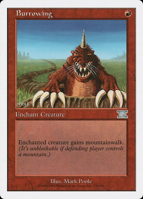 Burrowing 170/350