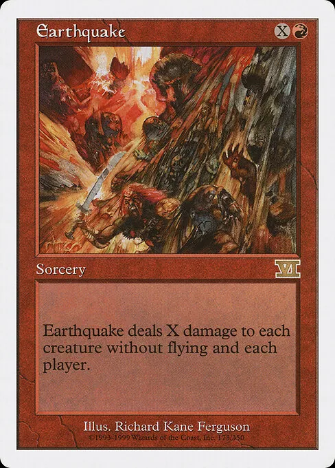 Earthquake 173/350